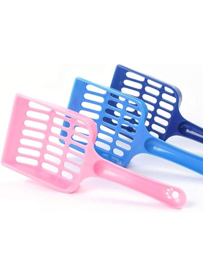 صندوق فضلات قطط فاخر مع مغرفة(بنفسجي) - Image 4